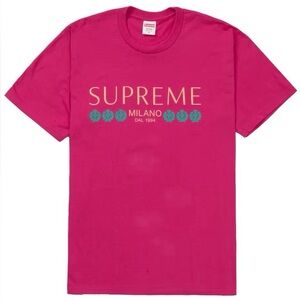 Supreme Milano Tee Pink, Used (Size US Men’s XL)